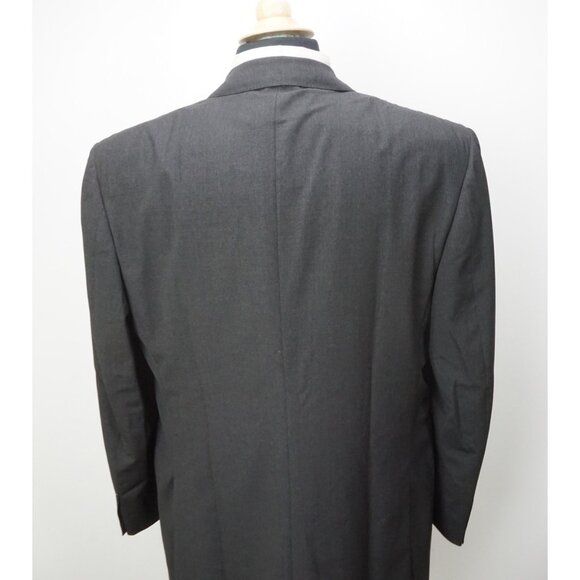 Isaia Patrizio Gray Wool 2 Pc Suit Jacket Pants Sz 44R Brand New - Picture 6 of 11
